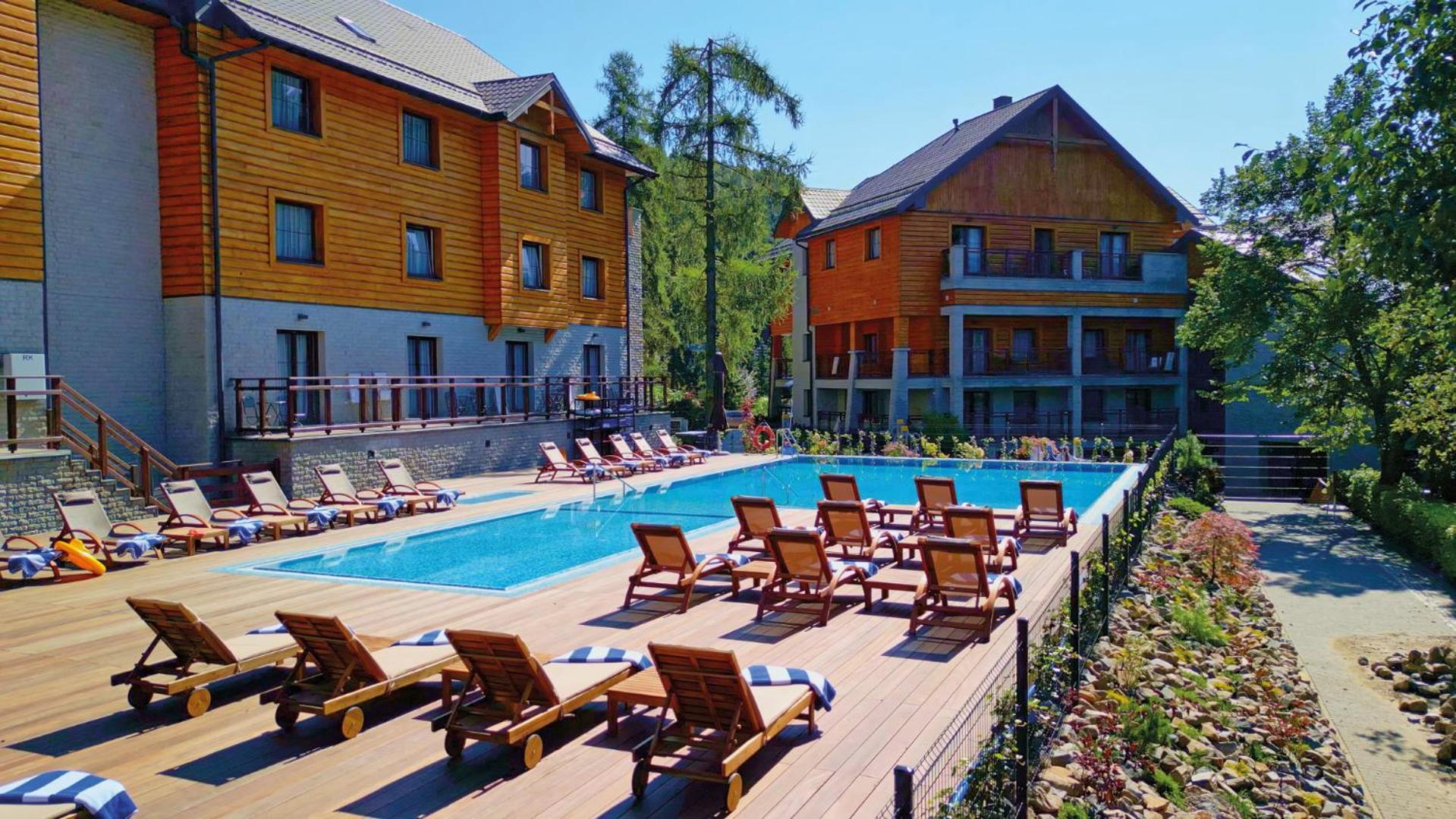 Hotel Czarny Potok Resort Spa & Conference Krynica-Zdrój Esterno foto